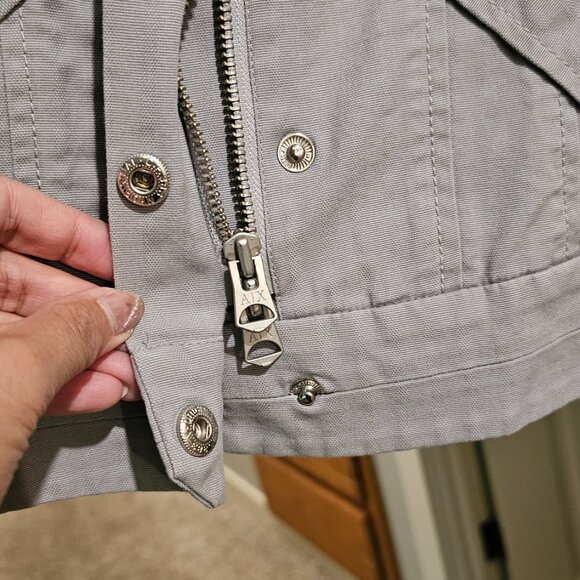 Armani Exchange A|X Moto Jacket Womens Small - Picture 9 of 11